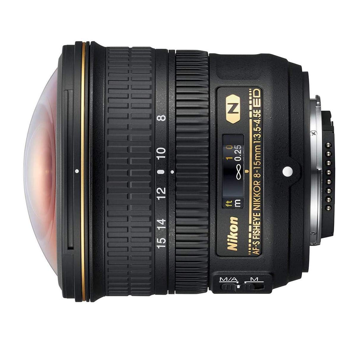 ★美品★ Nikon UW-NIKKOR 15ｍｍ F2.8 #19546 Amazon.com : Nikon AF-S FISHEYE NIKKOR 8-15mm f/3.5-4.5E ED F/4.5